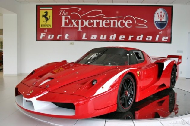 Up for sale on eBay at the moment is a Ferrari Enzo FXX Evolution