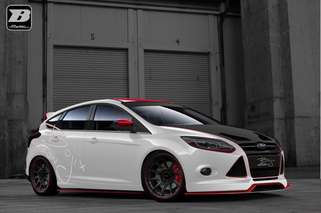 There will be at least seven highly customised 2012 Ford Focus ST models at