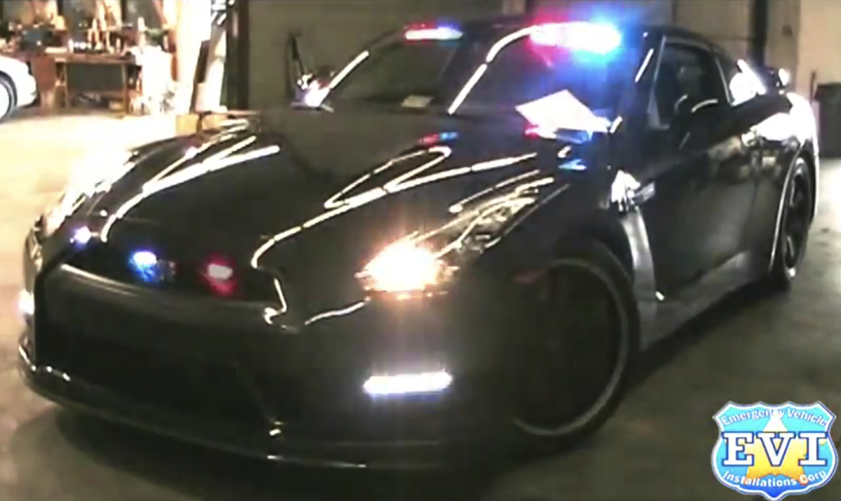 2012 Nissan gtr police car #7