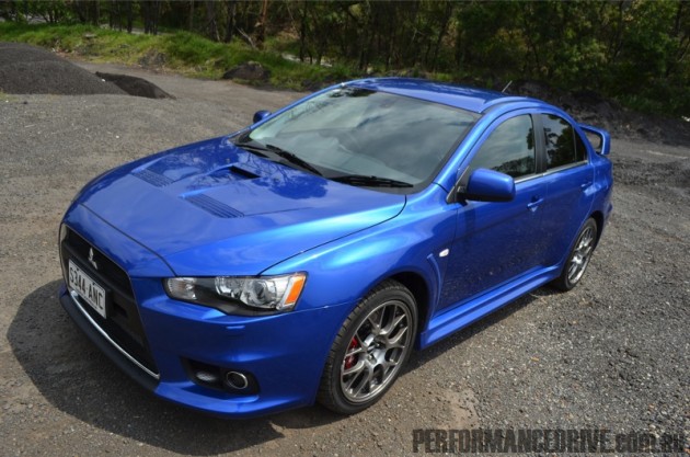 The 2012 Mitsubishi Lancer Evolution X MR might be based on a four yearold 