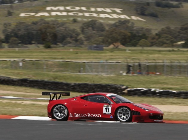 The amazing thing is this was the Ferrari 458 GT3's first visit to the
