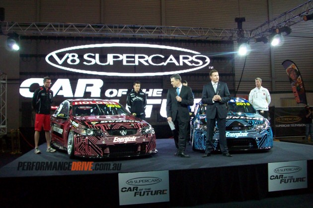 V8 supercars car of the future toyota