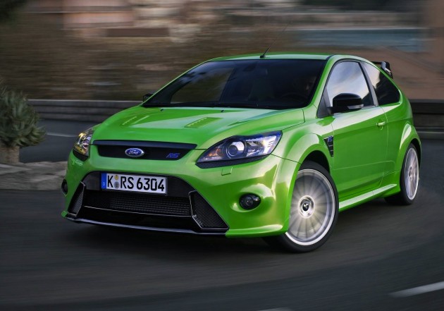  on a new Ford Focus RS ready to supersede the hot hatch of 2010