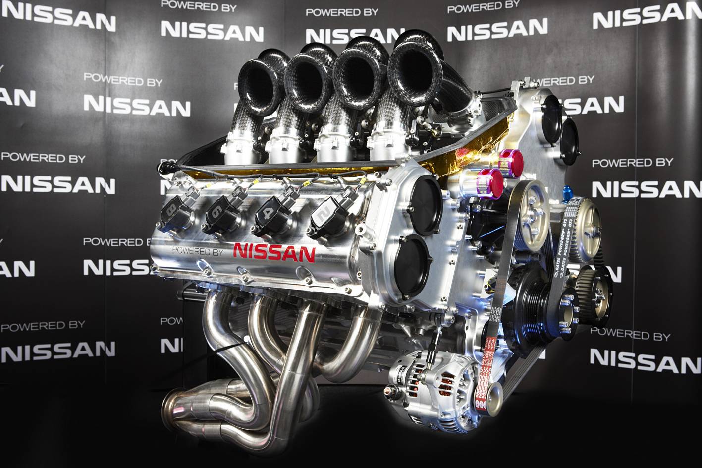 Nissan and mercedes v8 supercars