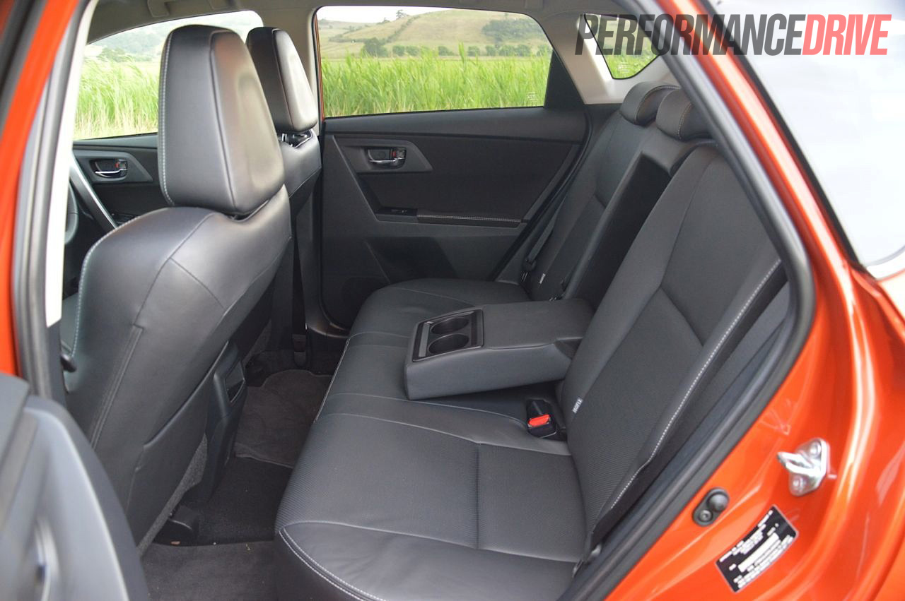 Toyota corolla back seat