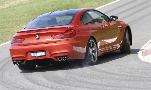 2013 BMW M6 Coupe drifting