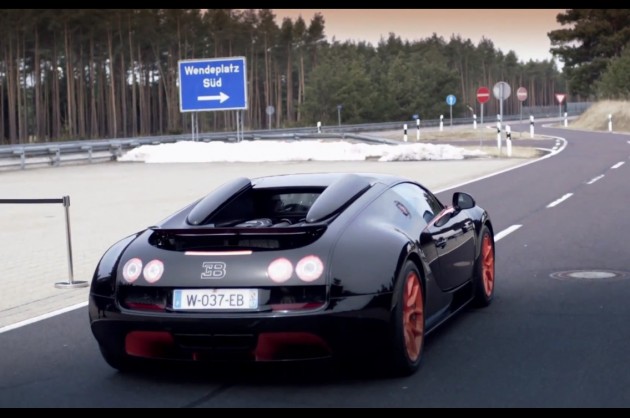 Bugatti Veyron Grand Sport Vitesse WRC top speed