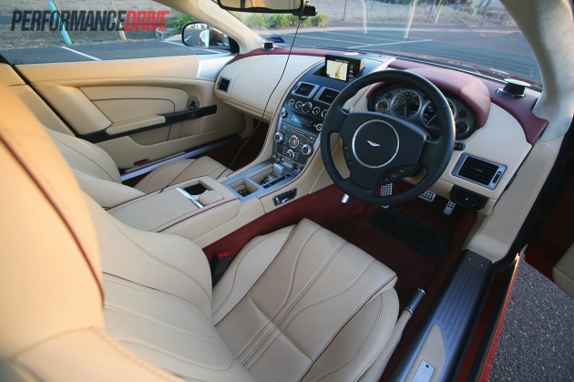 2013 Aston Martin DB9 interior