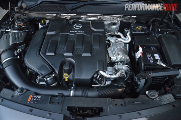 2013 Opel Insignia OPC 2.8L V6 turbo engine