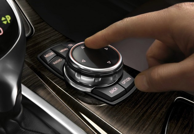 2014 BMW 5 Series iDrive touch sensitive