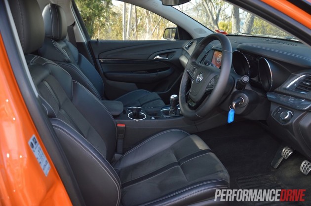 2014 Holden VF Commodore SV6 Ute interior-2