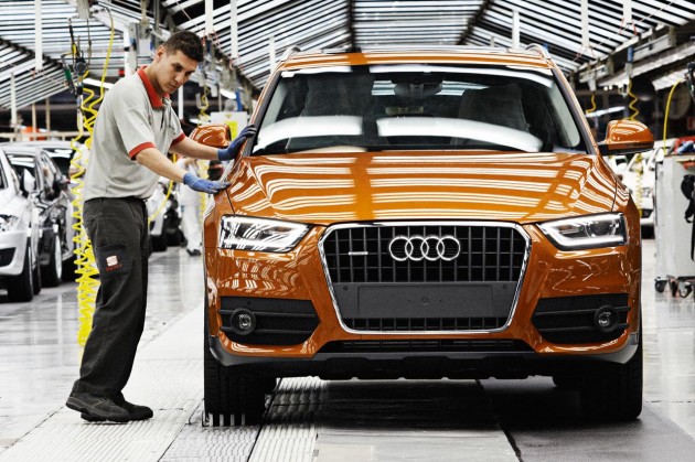 Audi Q3 production