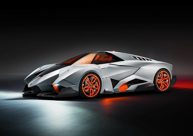 Lamborghini Egoista concept-front