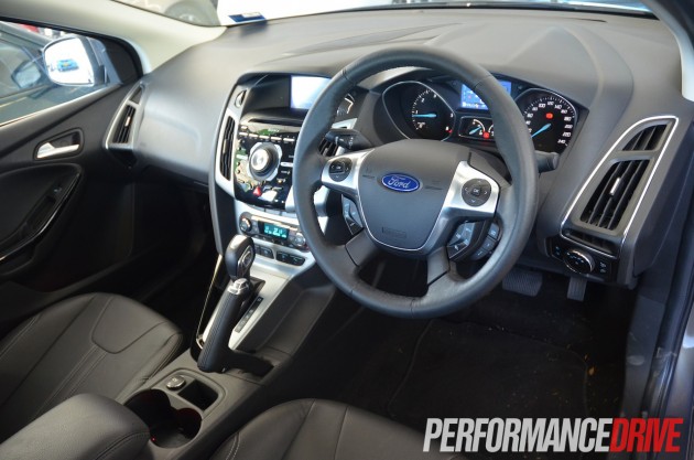 2013 Ford Focus Titanium interior
