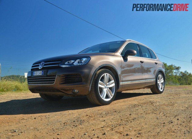 2013 Volkswagen Touareg V6 TDI air suspension lowest-