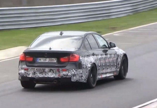2014 BMW M4 prototype at Nurburgring