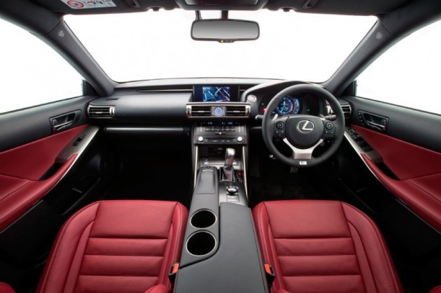 2013 Lexus IS 350 F Sport interior