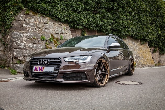 KW Audi A6 Avant with 21in wheels