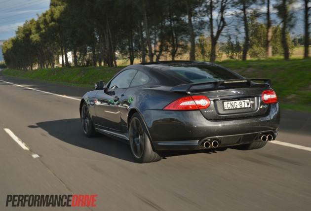 2013 Jaguar XKR-S driving