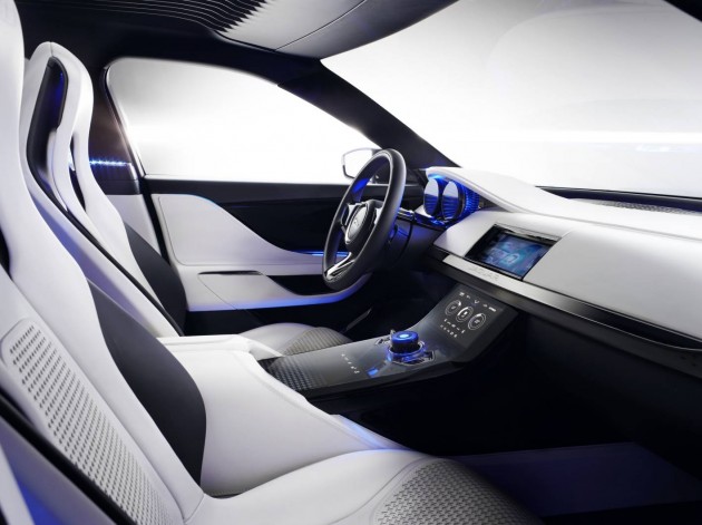 Jaguar C-X17 concept interior