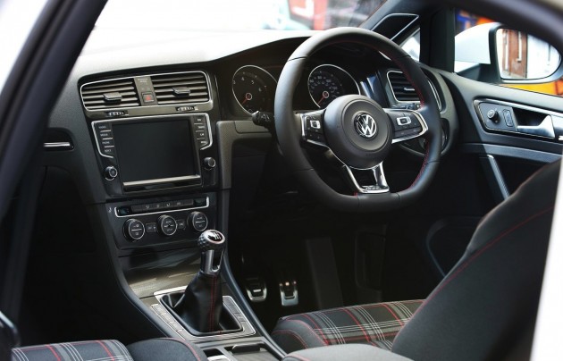 2014 Volkswagen Golf GTI Mk7 interior