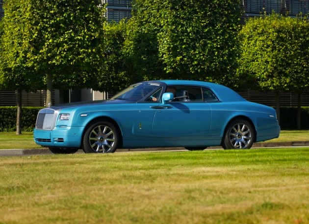 Rolls-Royce Ghasswaa Phantom Coupe-Turchese Blue