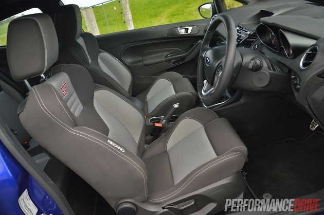 2013 Ford Fiesta ST front seats