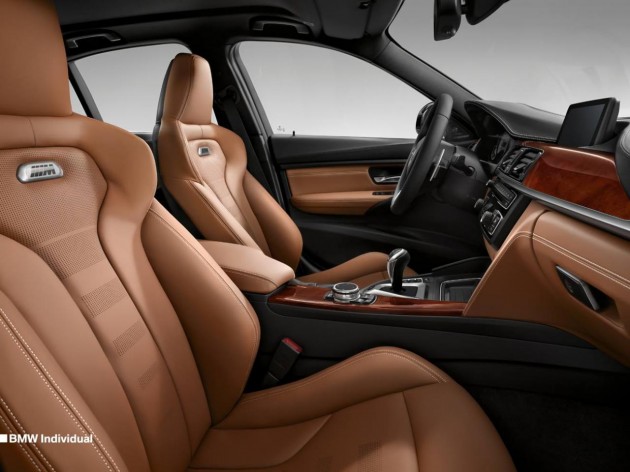 2014 BMW M3 Individual interior