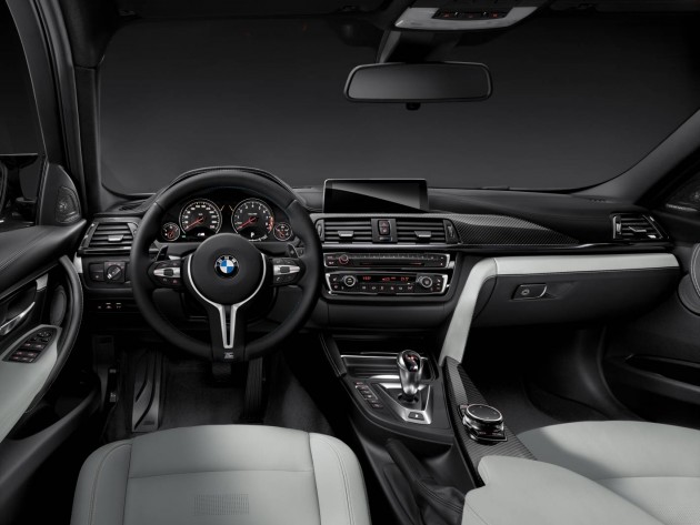 2014 BMW M3 sedan-interior