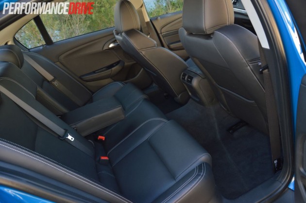 2014 Holden Commodore SV6-rear seats