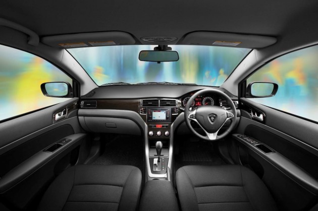2014 Proton Preve GXR interior