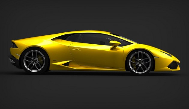 Lamborghini Huracan side