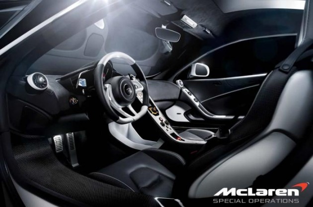 McLaren 12C Special Operations Concept interior