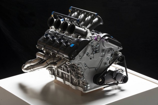 Volvo S60 Polestar V8 Supercar engine-2