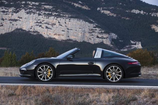 2014 991 Porsche 911 Targa-black