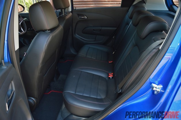 2014 Holden Barina RS rear seats