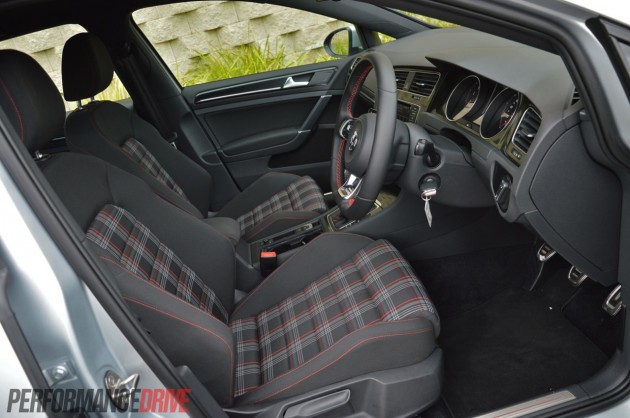 2014 Volkswagen Golf GTI Mk7 tartan trim