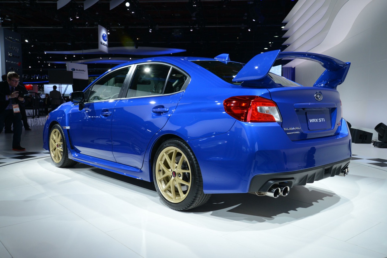 2015 Subaru WRX STI revealed, more power, more advanced
