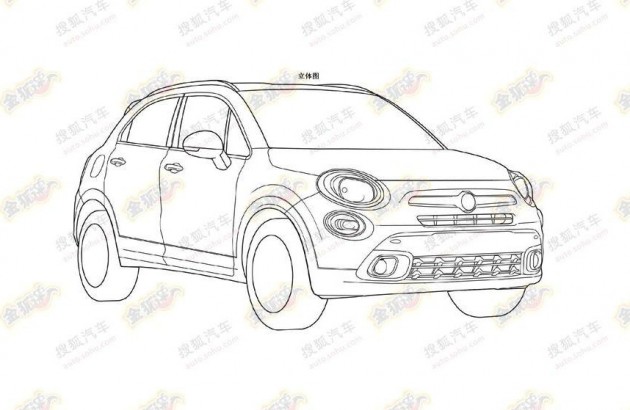 Fiat 500X patent