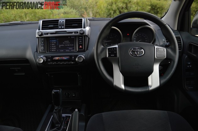 2014 Toyota Prado GXL dash