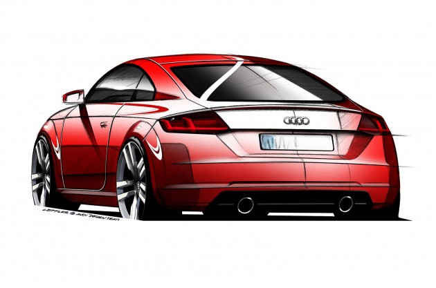 2015 Audi TT sketch-rear