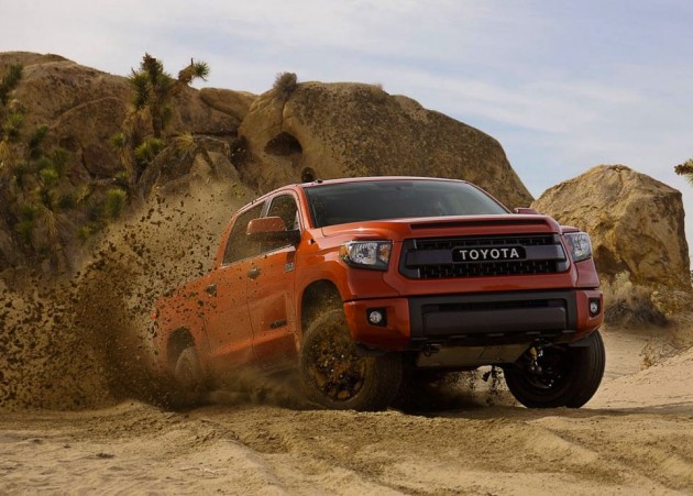 Toyota Tundra TRD Pro-wet sand