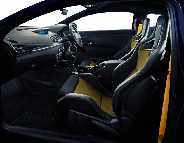 Renault Megane RS265 Sport Limited Editon interior