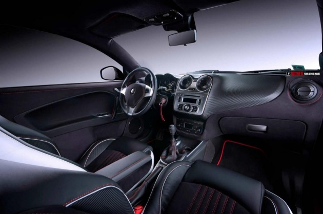 Vilner Alfa Romeo MiTo-carbon trim