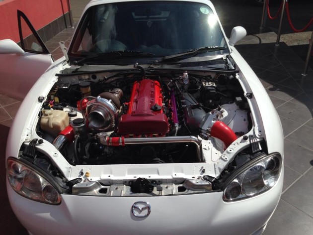 2JZ Mazda MX-5-engine