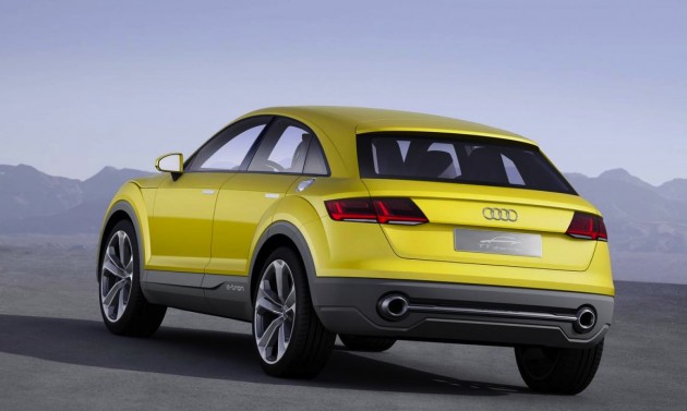 Audi TT offroad concept-rear