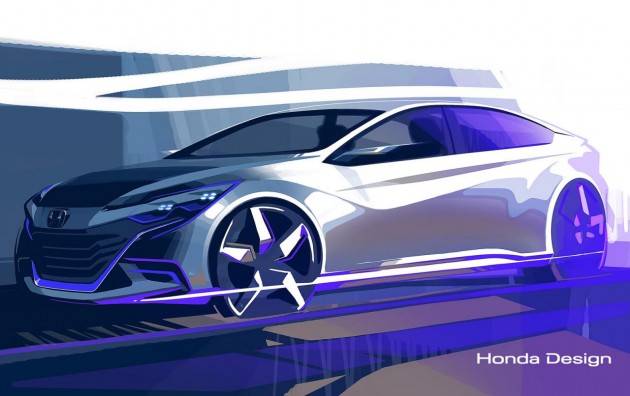 Honda coupe concept 2014 Beijing