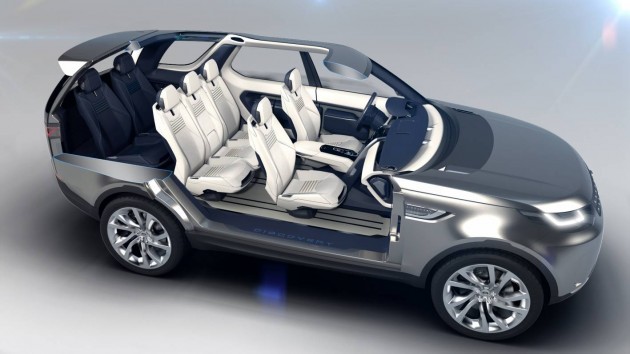 Land Rover Discovery Vision Concept seven seat