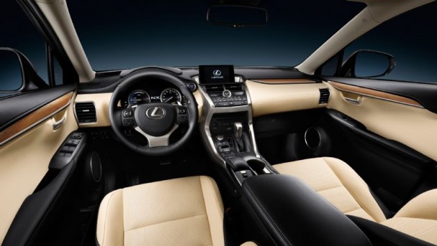 Lexus NX 300h interior
