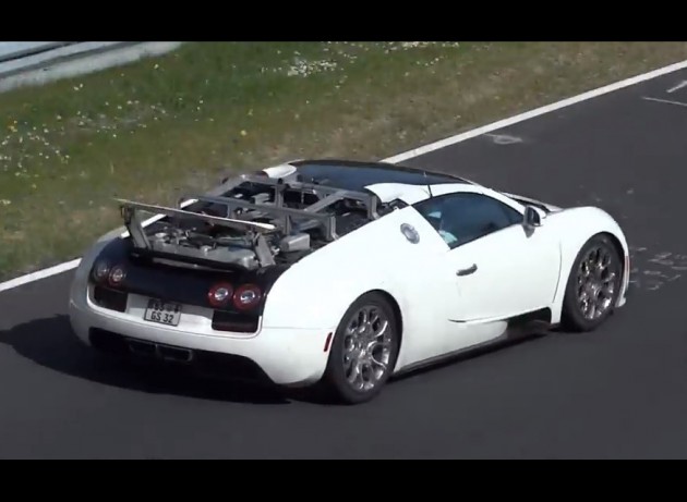 New Bugatti Veyron prototype